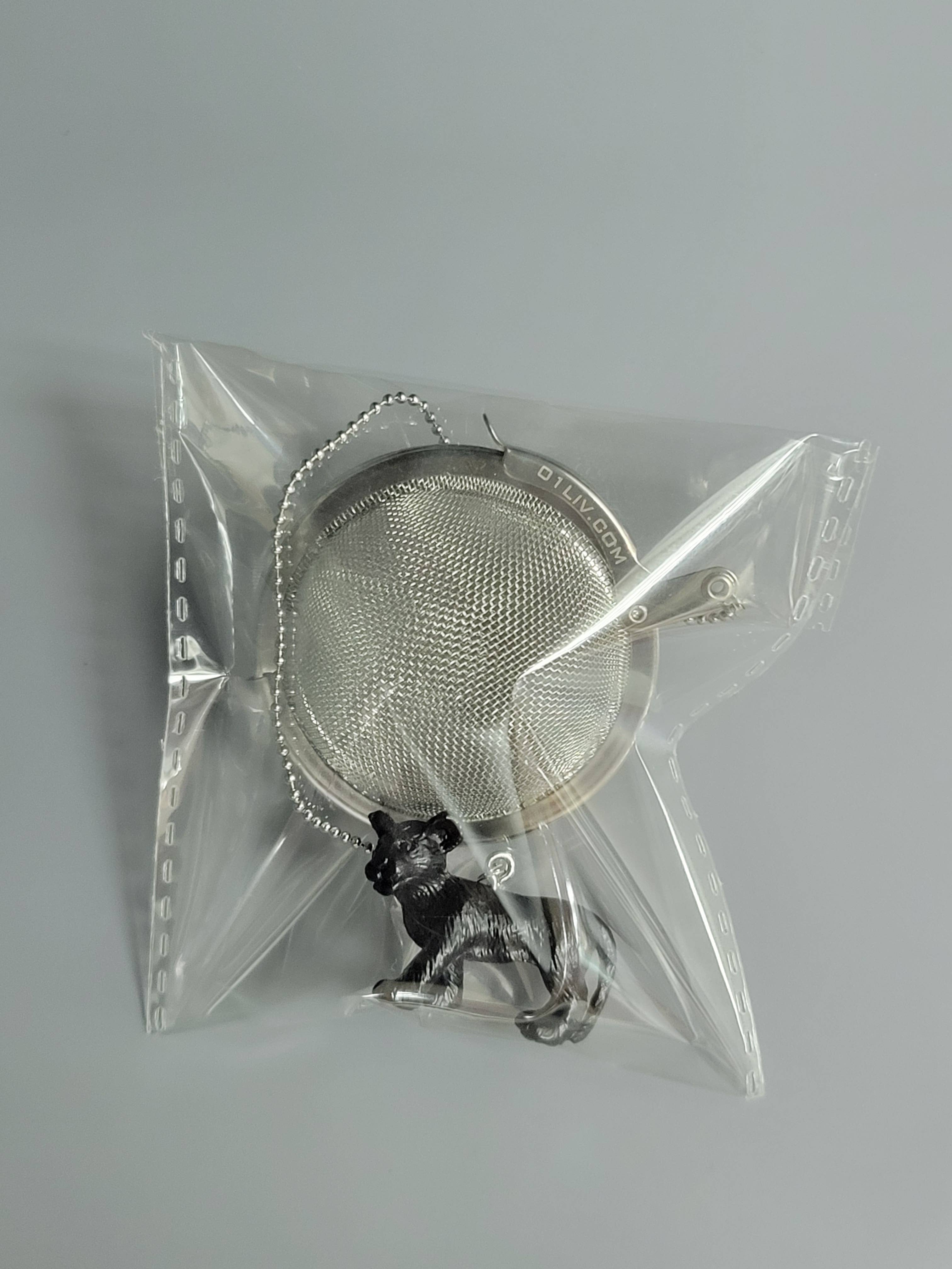 01living Ltd - Vente Passoires à thé/infuseurs - Infuseur à thé Loose Leaf Tea Ball Little Lion Black3