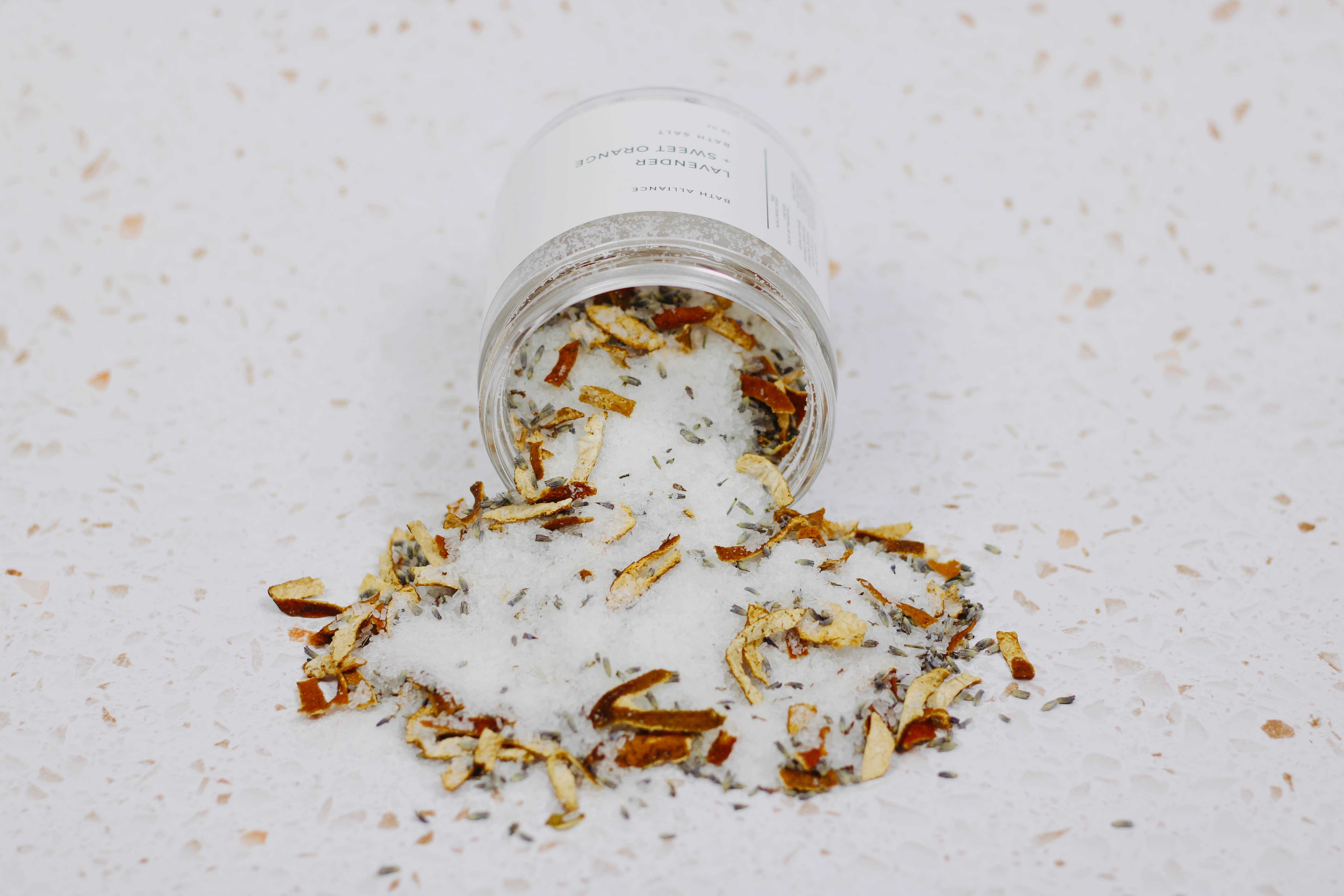 Bath Alliance – wholesale Badsalt – Lavendel + Söt Orange Badsalt4