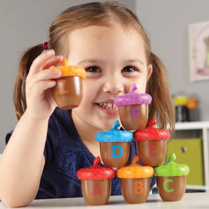 Learning Resources - Wholesale Toy Set - Kids - Alphabet Acorns Activity Set