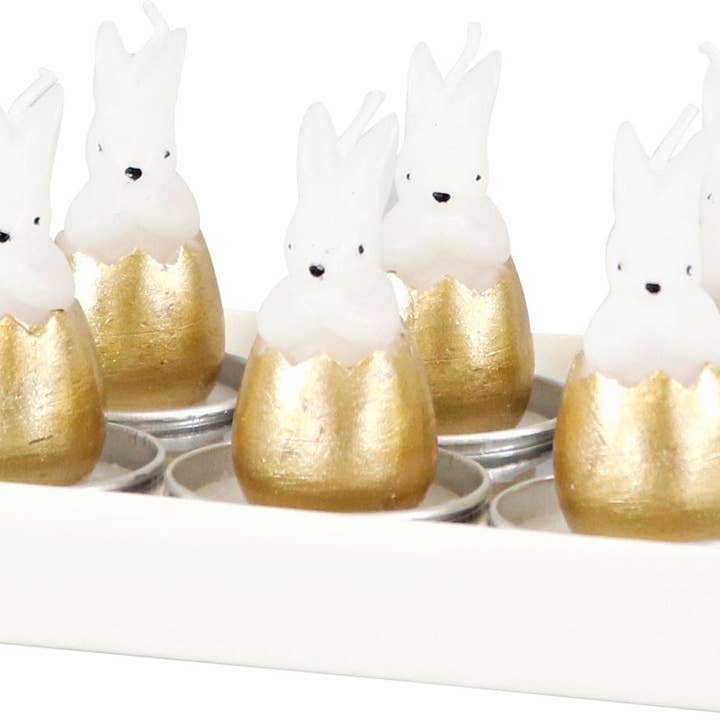 THEELICHTJES KONIJNTJES 6-DELIGE SET (HOFF3056) voor wholesale door HOFF-INTERIEUR