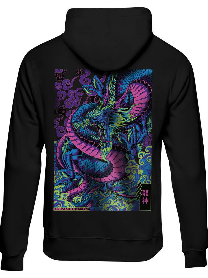 RYUJIN: CAMISOLA COM CAPUZ por atacado de Neomachi