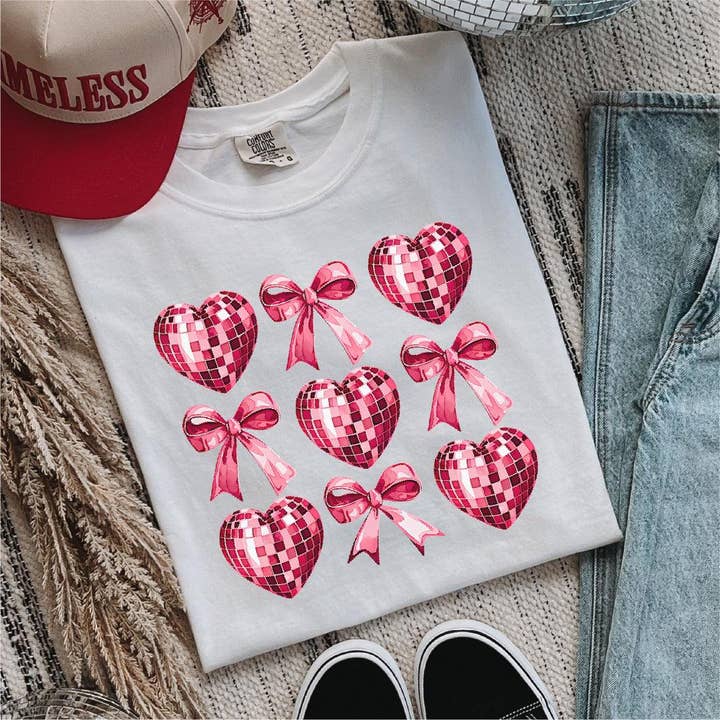 Coquette Style Bows and Hearts Valentine’s DTF Transfer and other Purchase Wholesale coquette bow transfer. Free Returns & Net 60 Terms on Faire trending on Faire.