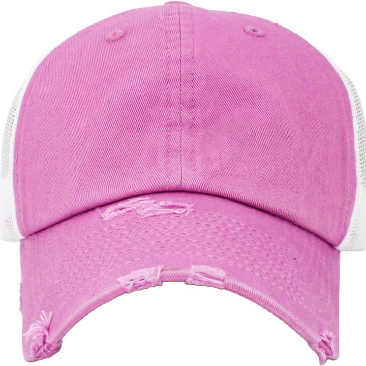 KBETHOS – Großhandel Basecap – Unisex – Vintage-Trucker-Cap mit Mesh-Einsätzen72