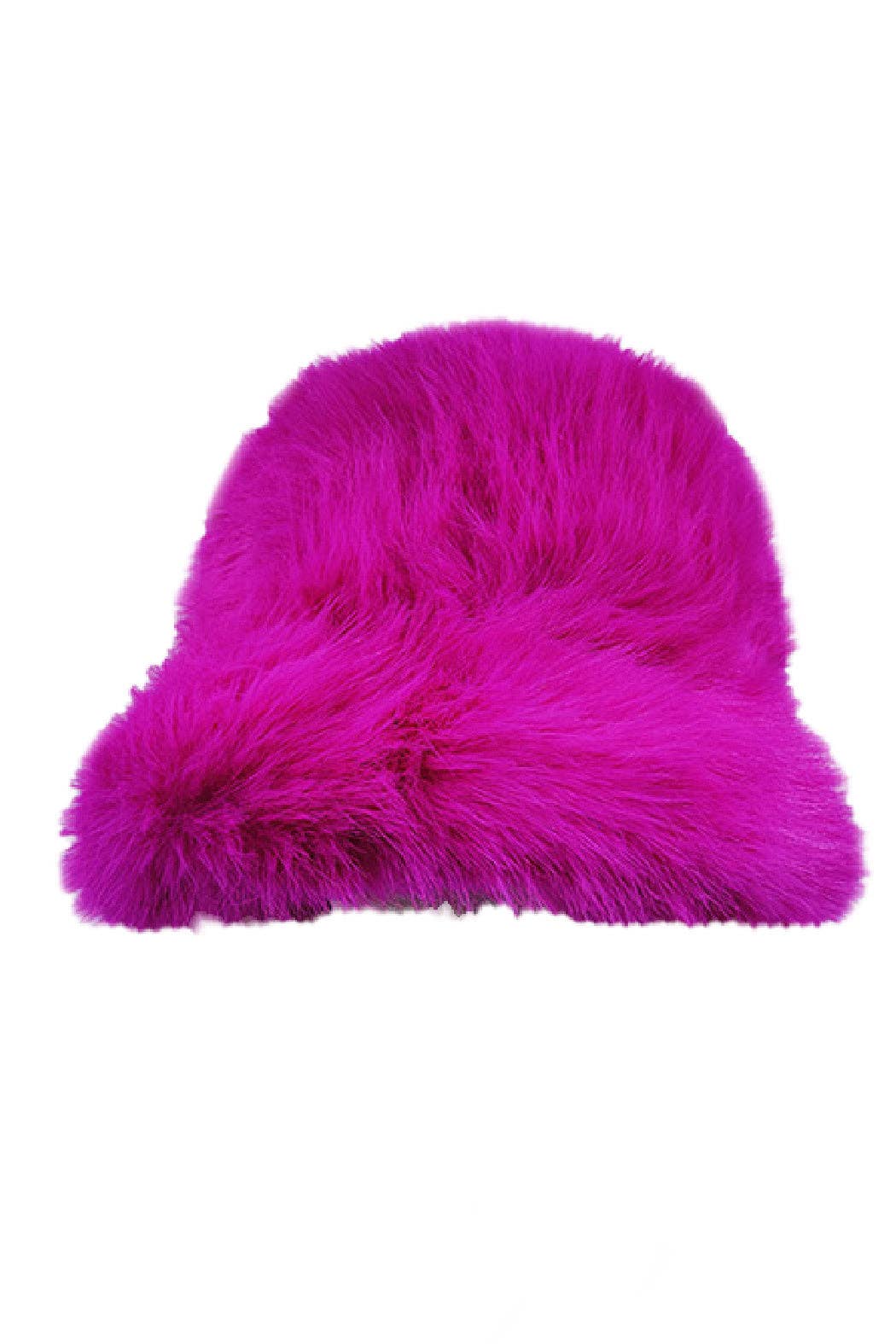 Embellish Your Life - Vente Bob – femme - Chapeau seau en fausse fourrure Fuzzy2