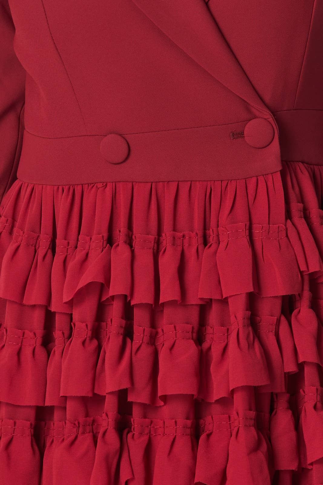 J2 FASHION - Wholesale Dress - Women's - Ruffled dress3