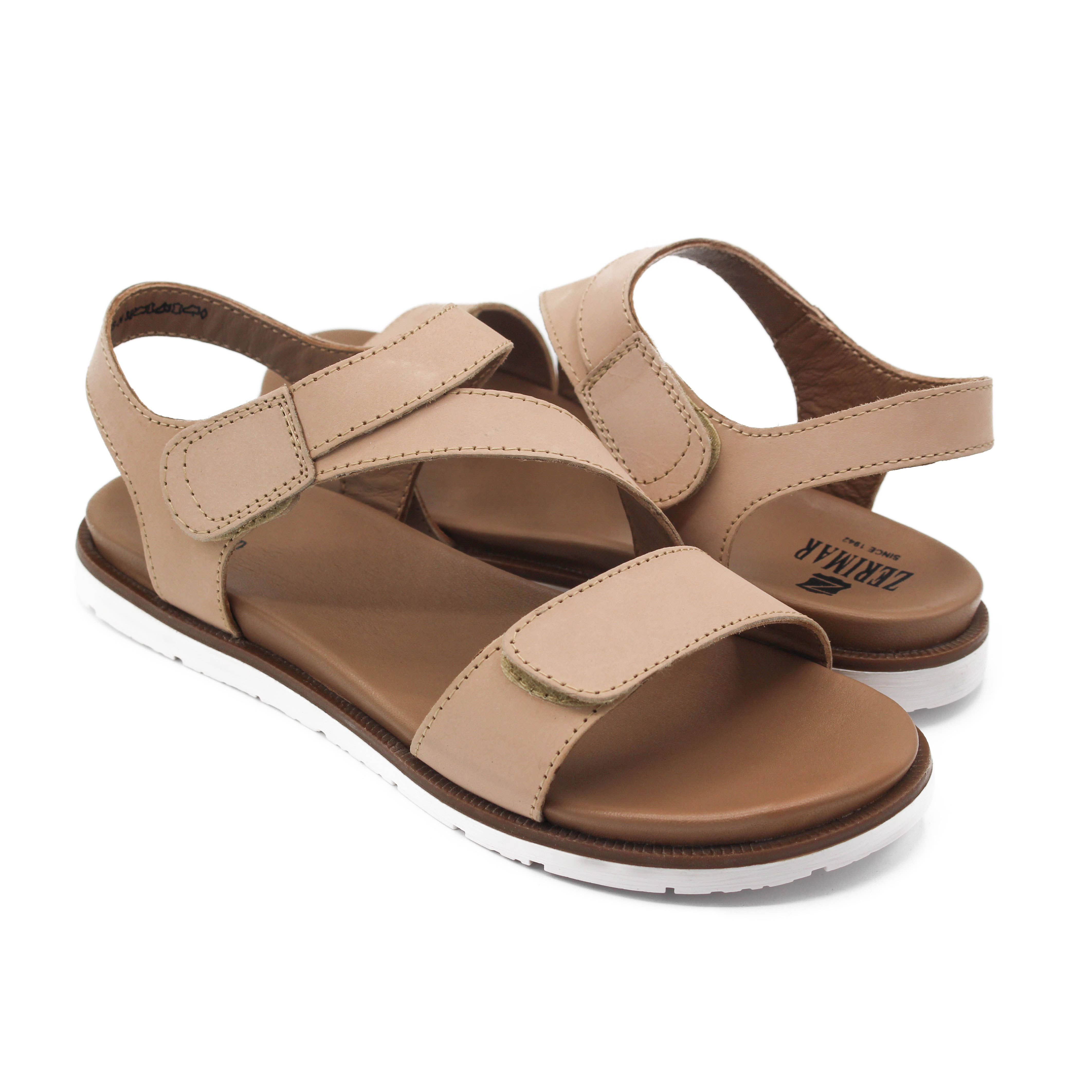 Zerimar 1942 - Vente Sandales – femme - Sandales en cuir pour femmes, confortables avec semelle antidérapante7