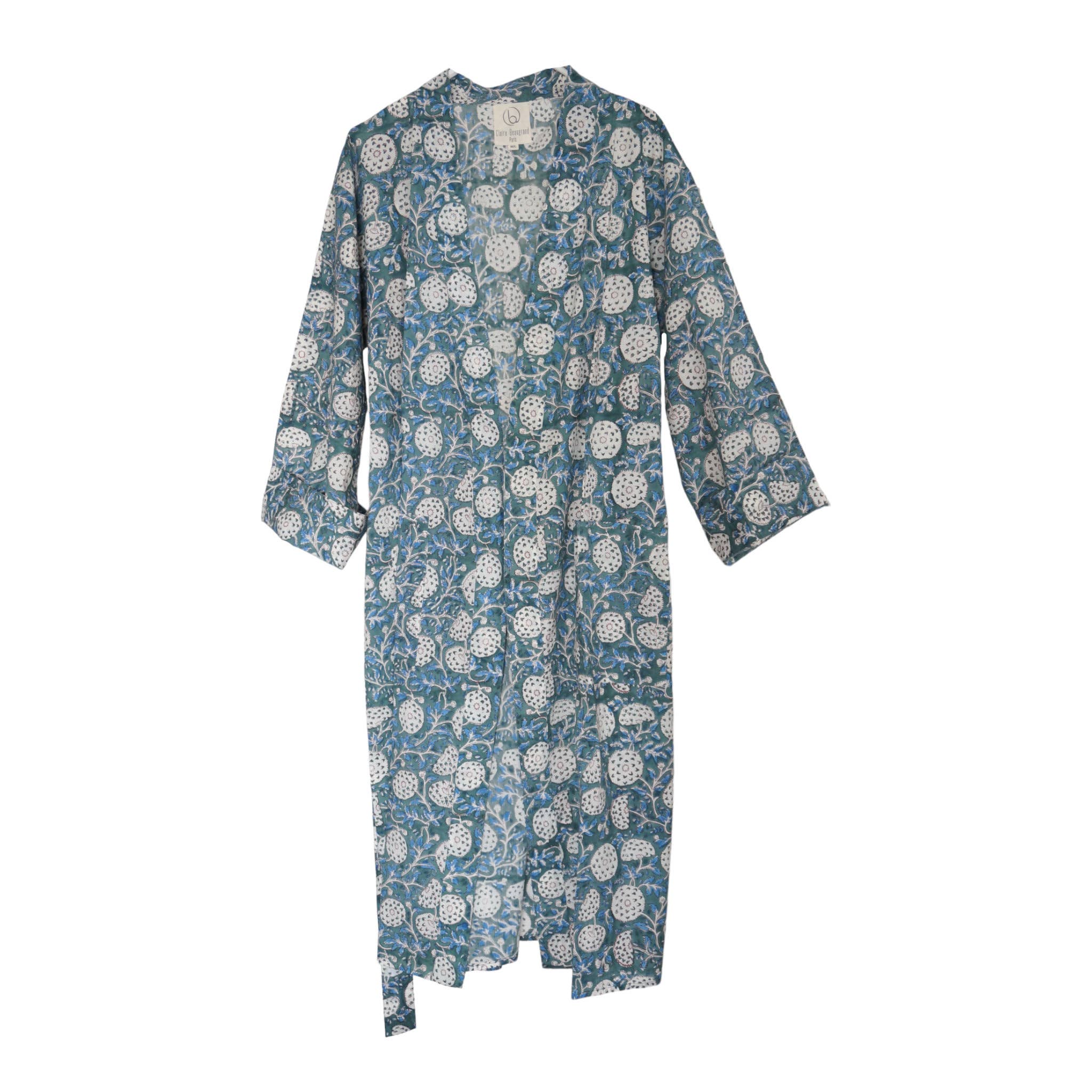 Claire Beaugrand - Wholesale Kimono - Women's - “Eva” floral printed cotton kimono  2