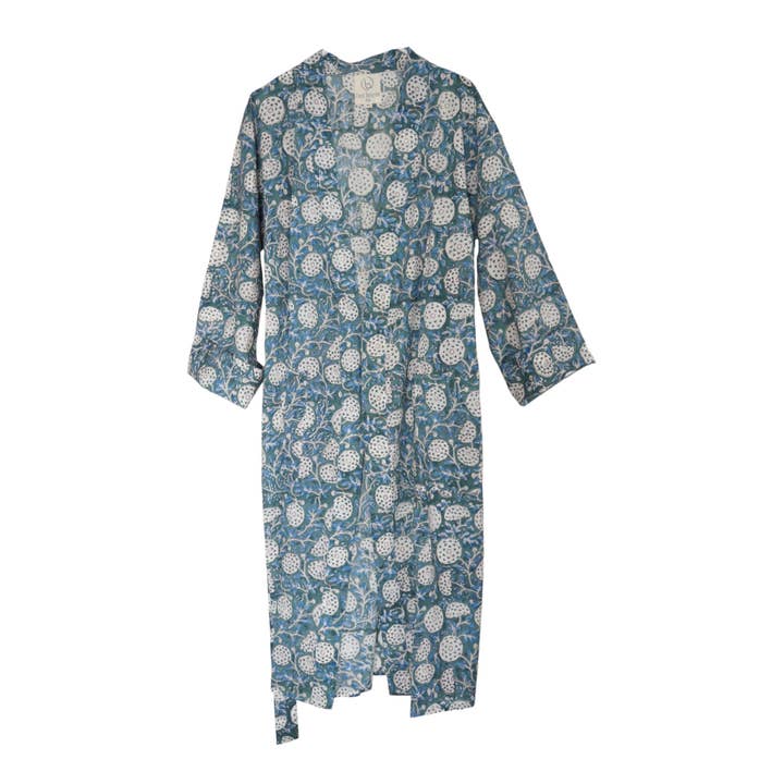 Claire Beaugrand - Wholesale Kimono - Women's - “Eva” floral printed cotton kimono 2