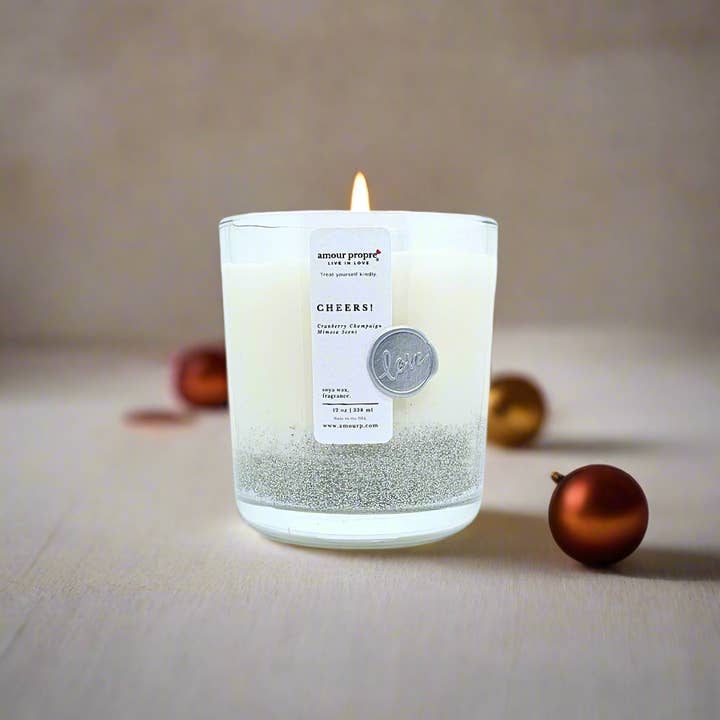 Proost! Handgegoten Luxe Soja Kaars voor wholesale door Amour Propre