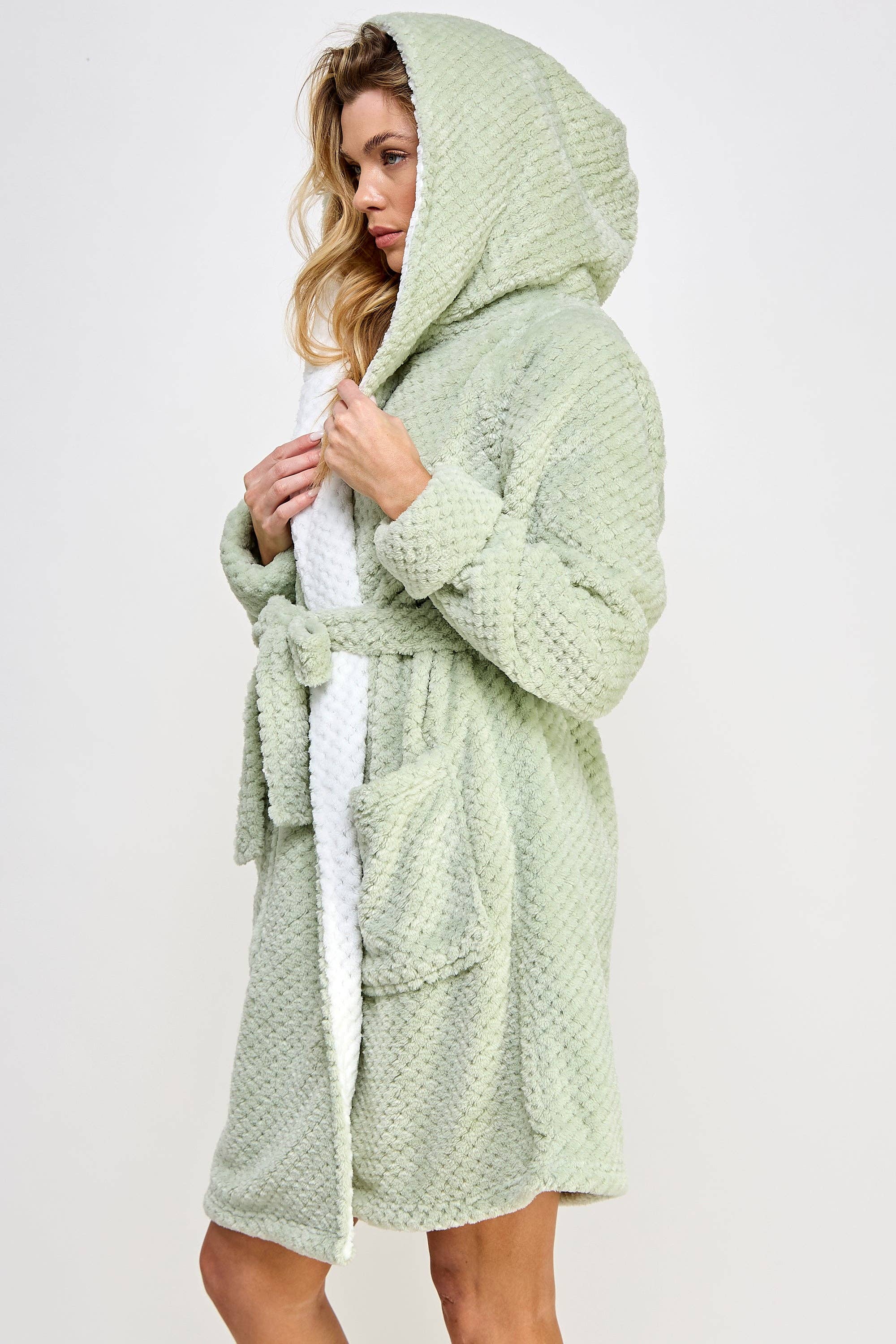 Mint Green 2483 Bailey Robe for wholesale on Faire2