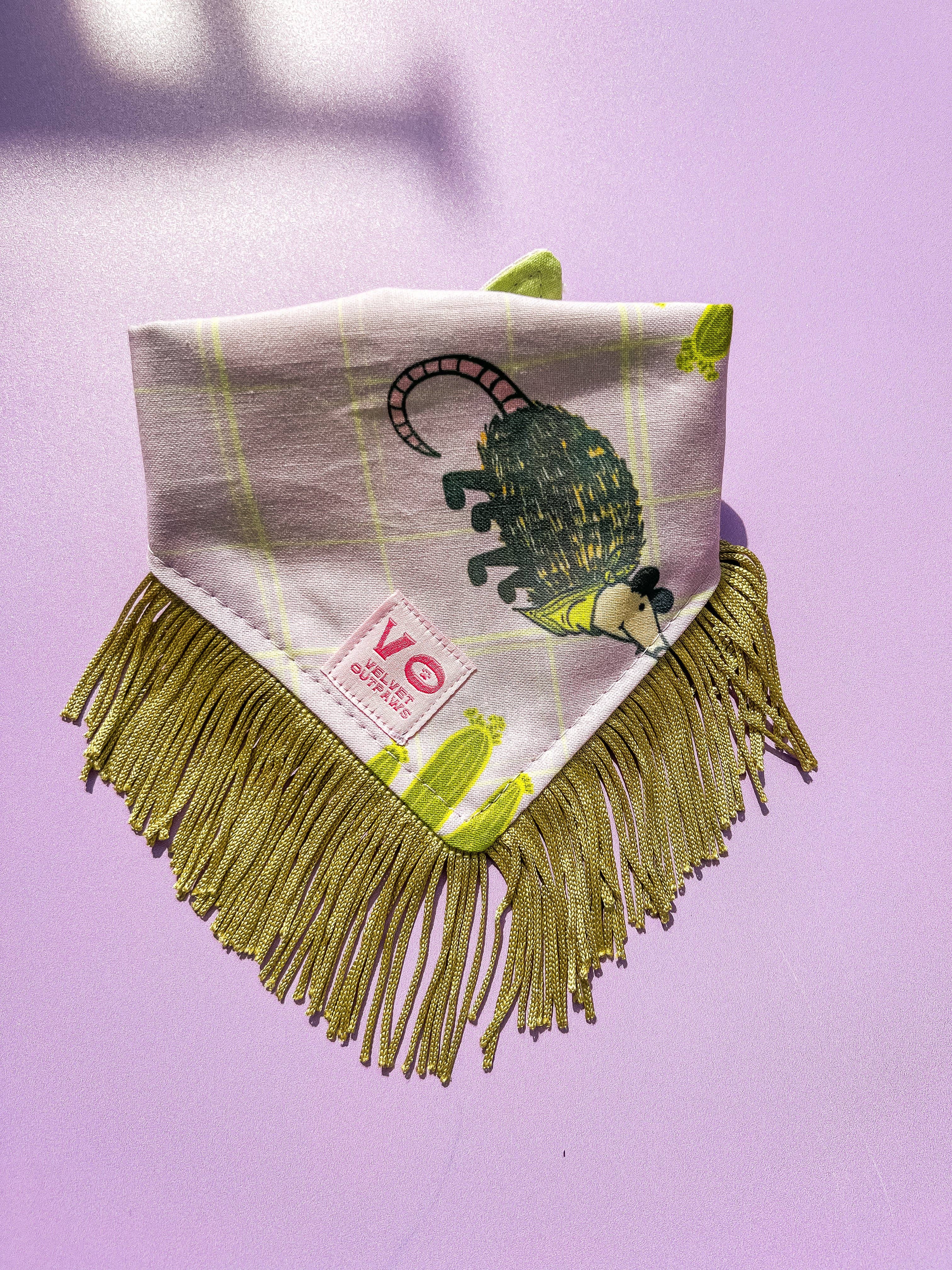 Velvet Outlaw - Wholesale Pet Bandana - Dog - Western Possum Dog Bandana10