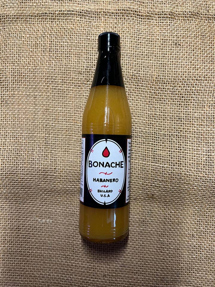 Habanero Flagship Hot Sauce with Lime for wholesale by Bonache Sauce Co.