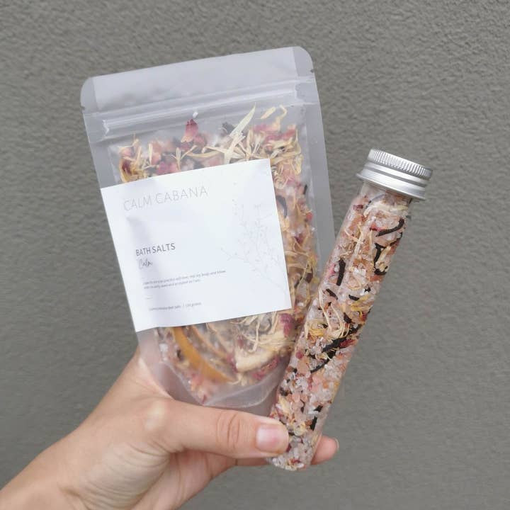 Calming Bath Salts - 70g Test Tube for wholesale by Calm Cabana