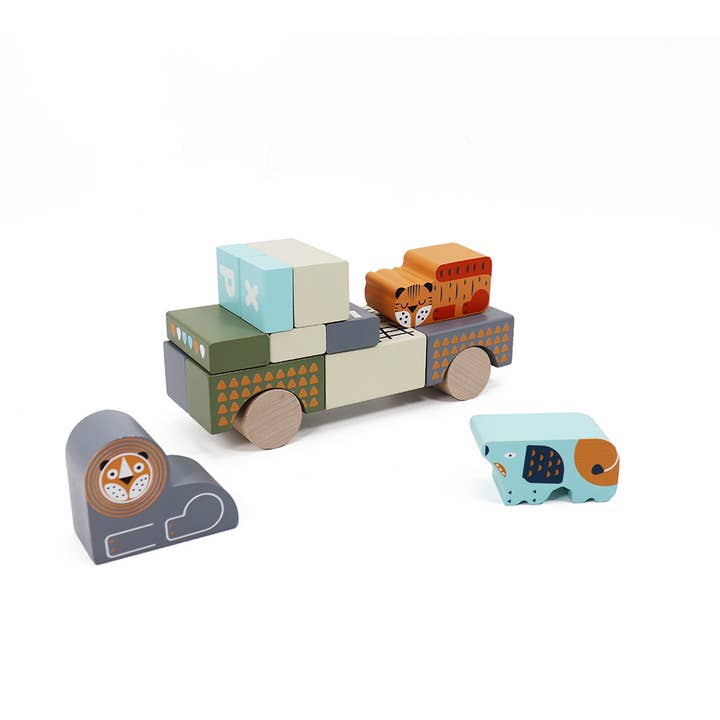 Leo & Friends - Wholesale Blocks - Kids Baby - Leo & Friends Count & Spell Blocks Set for Toddlers7