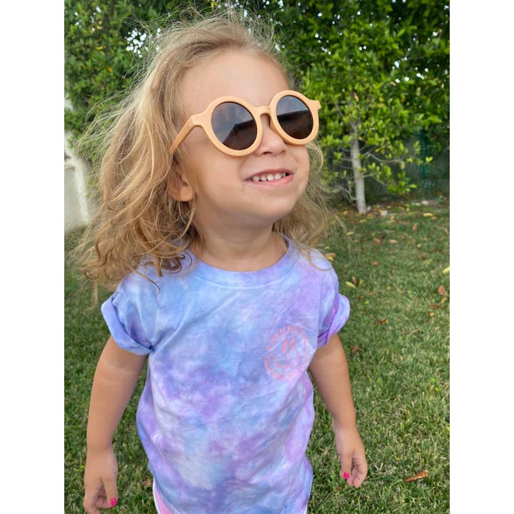 Camiseta teñida en hielo «Si eres feliz y lo sabes» para venta al por mayor de L.A. Wave Co.