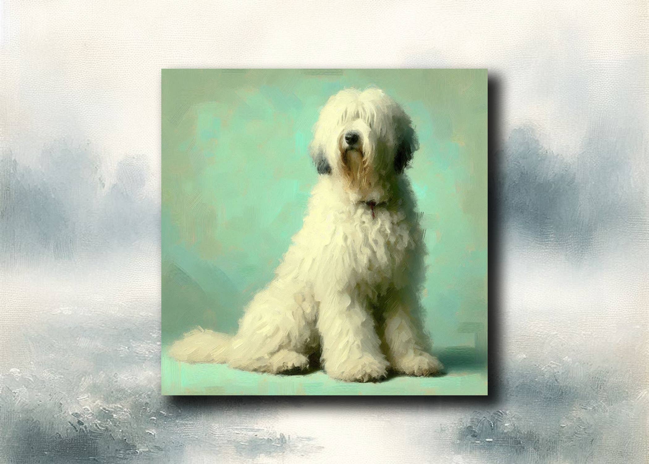 frostedgrey - Wholesale Magnet - Komondor Fridge Magnet pet themed impulse product, wholesale0