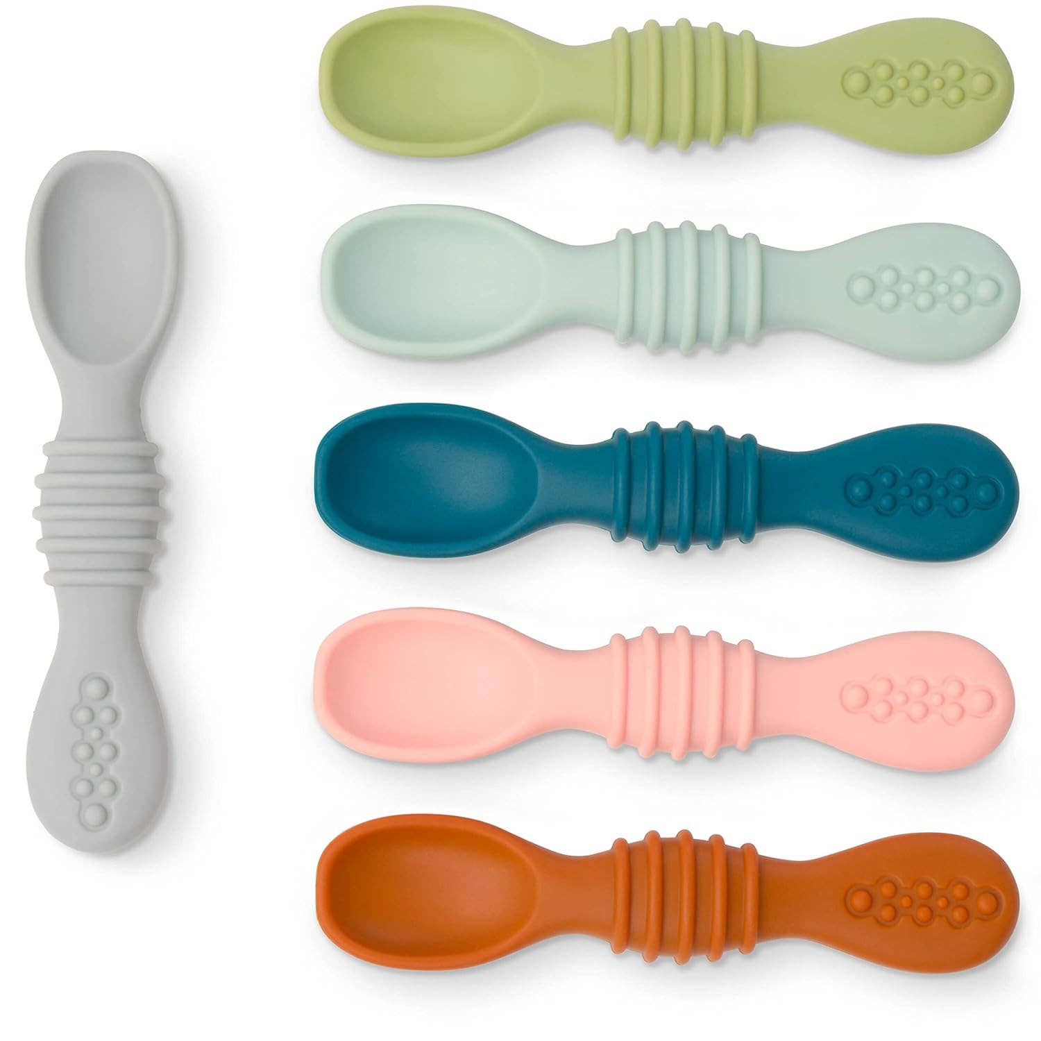 Natemia - Wholesale Feeding Set - Baby - Self-Feeding Silicone Spoons2