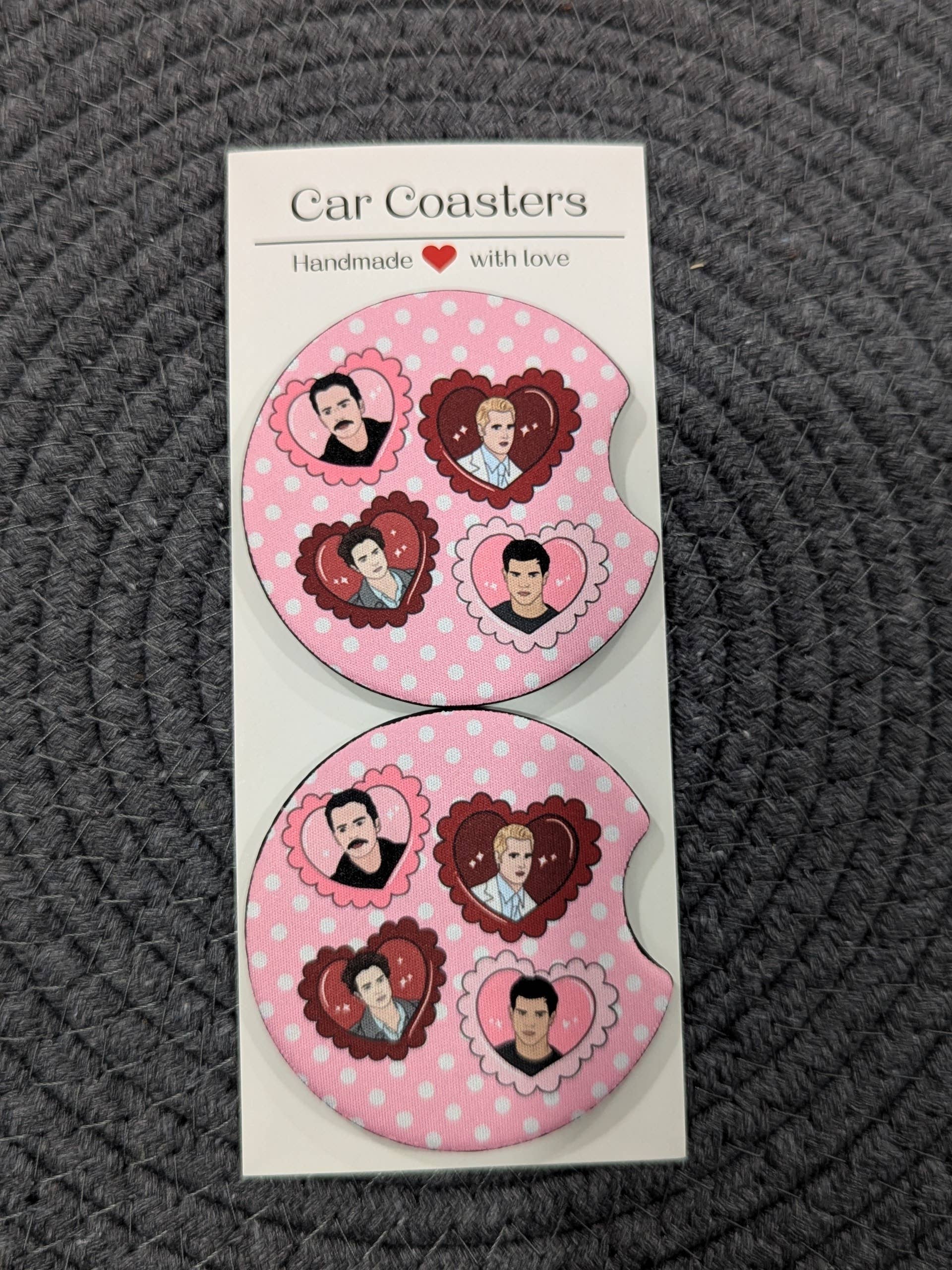 Sweet Bean Candle Collective - Wholesale Car Coaster - Women's - Men of Twilight Car Coasters1