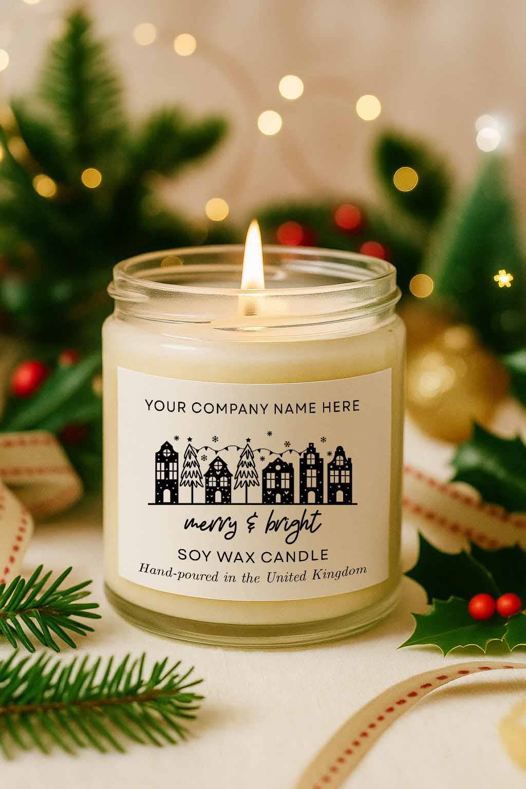 Candle Drop - Wholesale Jar/Filled Candle - Christmas Candles | Personalised Candles | Soy Wax Candles0