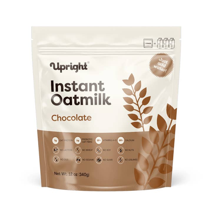 Upright - Wholesale Non-Dairy Milk - High-Protein Instant Oatmilk - Variety (Bulk Format)