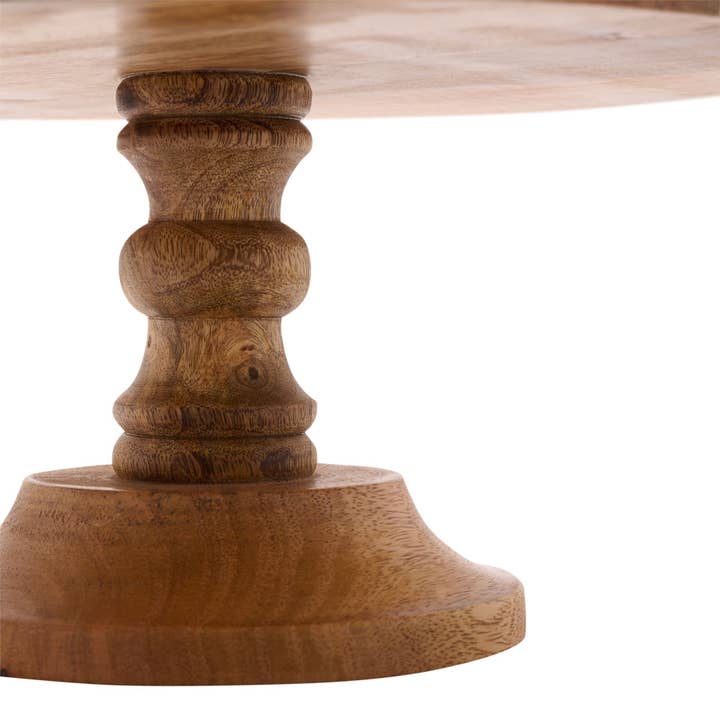 WIDDOP and Co. US - Wholesale Serving Utensil - Hestia Wooden Cake Stand