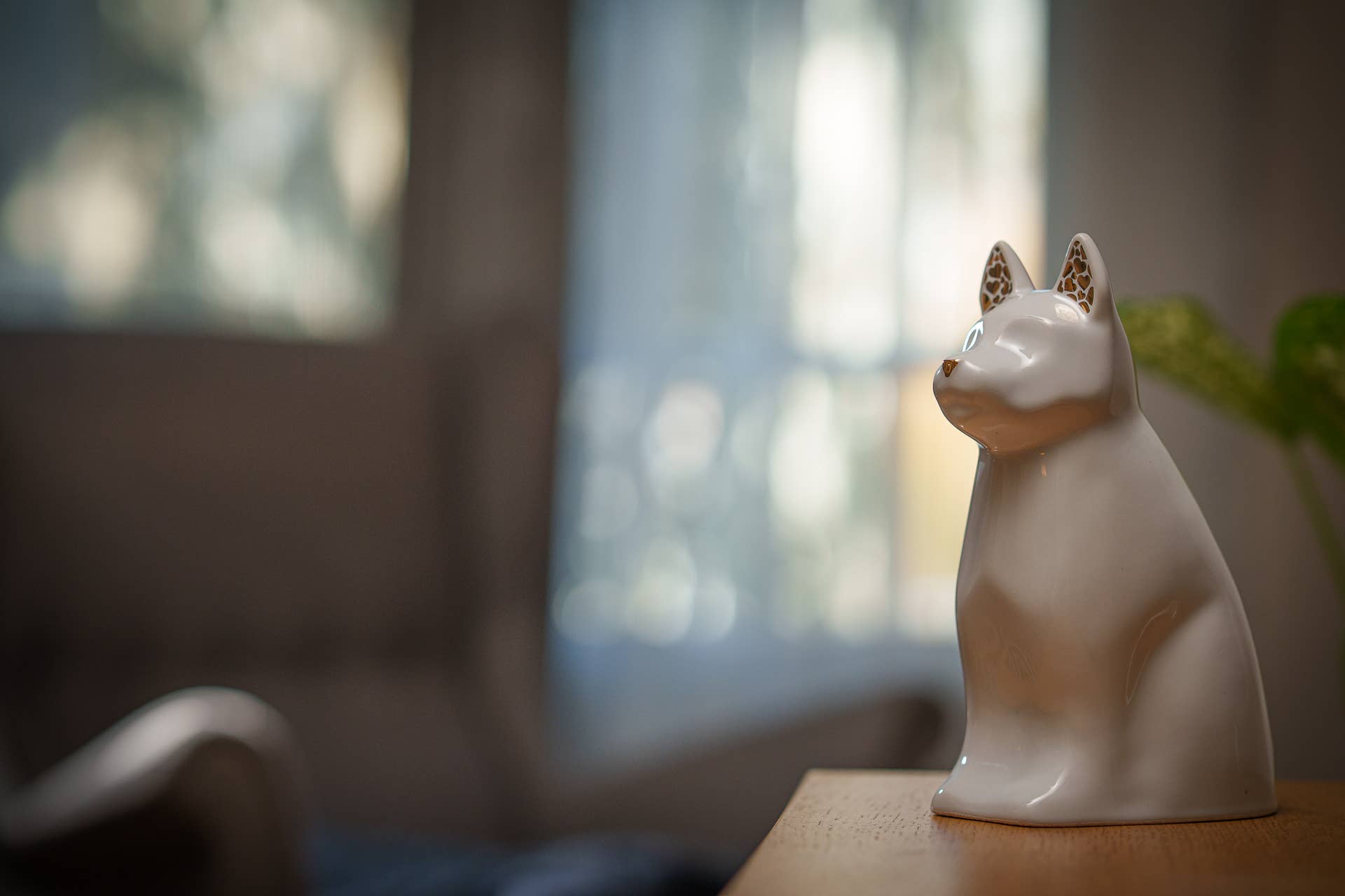 Pulvis Art Urns – Großhandel Haustier-Urne/Andenken-Box – "Barkley" Tierurne für Hunde - Weiß | Keramik9