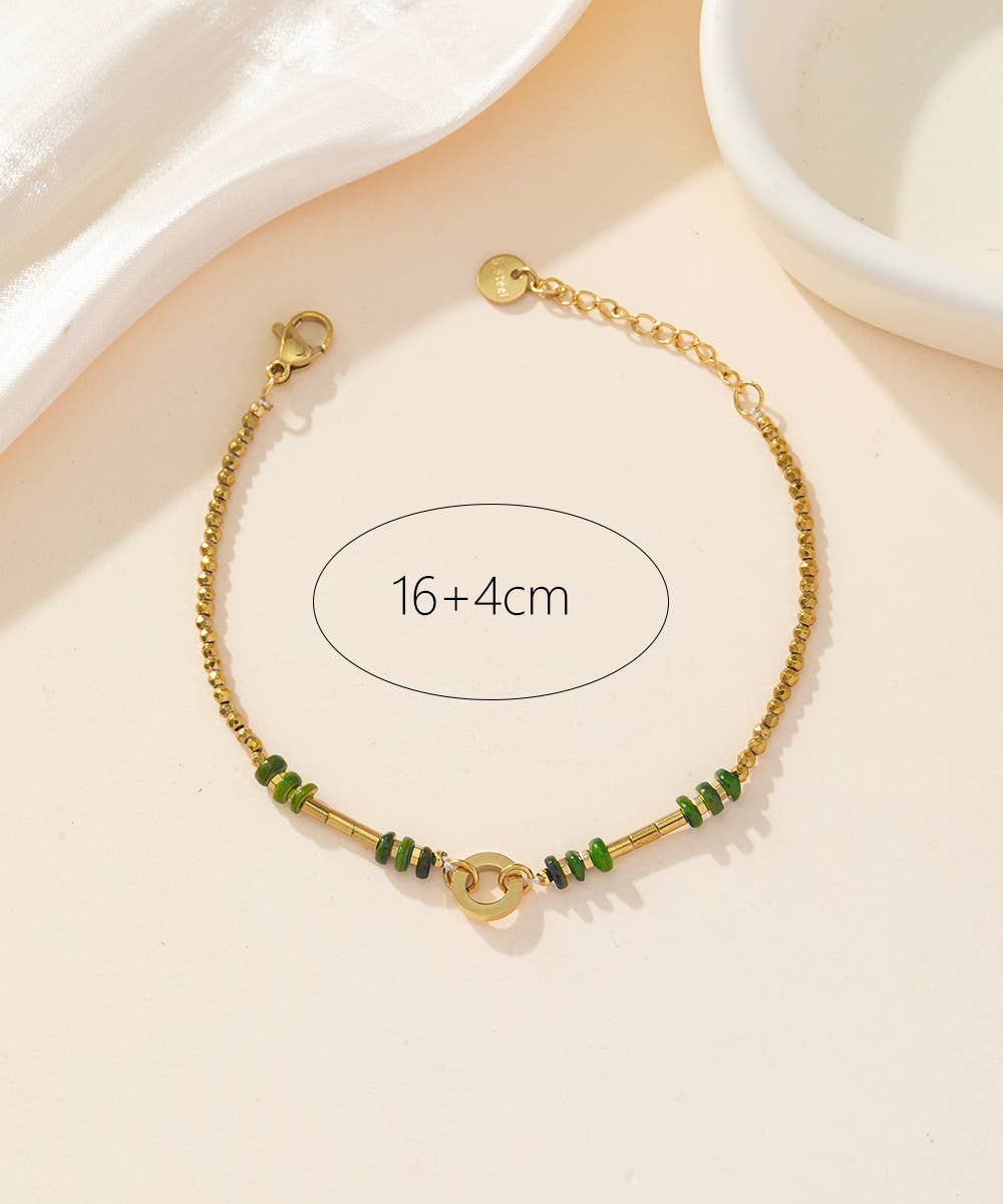 Blossom bijoux - Venta al por mayor Pulseras de cadenas y eslabones - Pulsera de acero inoxidable 24BRA0082