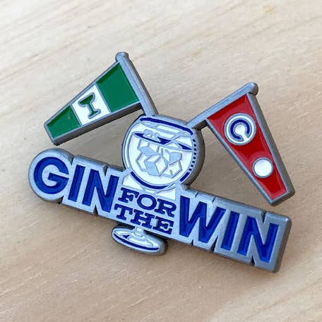 Gin for the Win Pin voor wholesale door Corpen