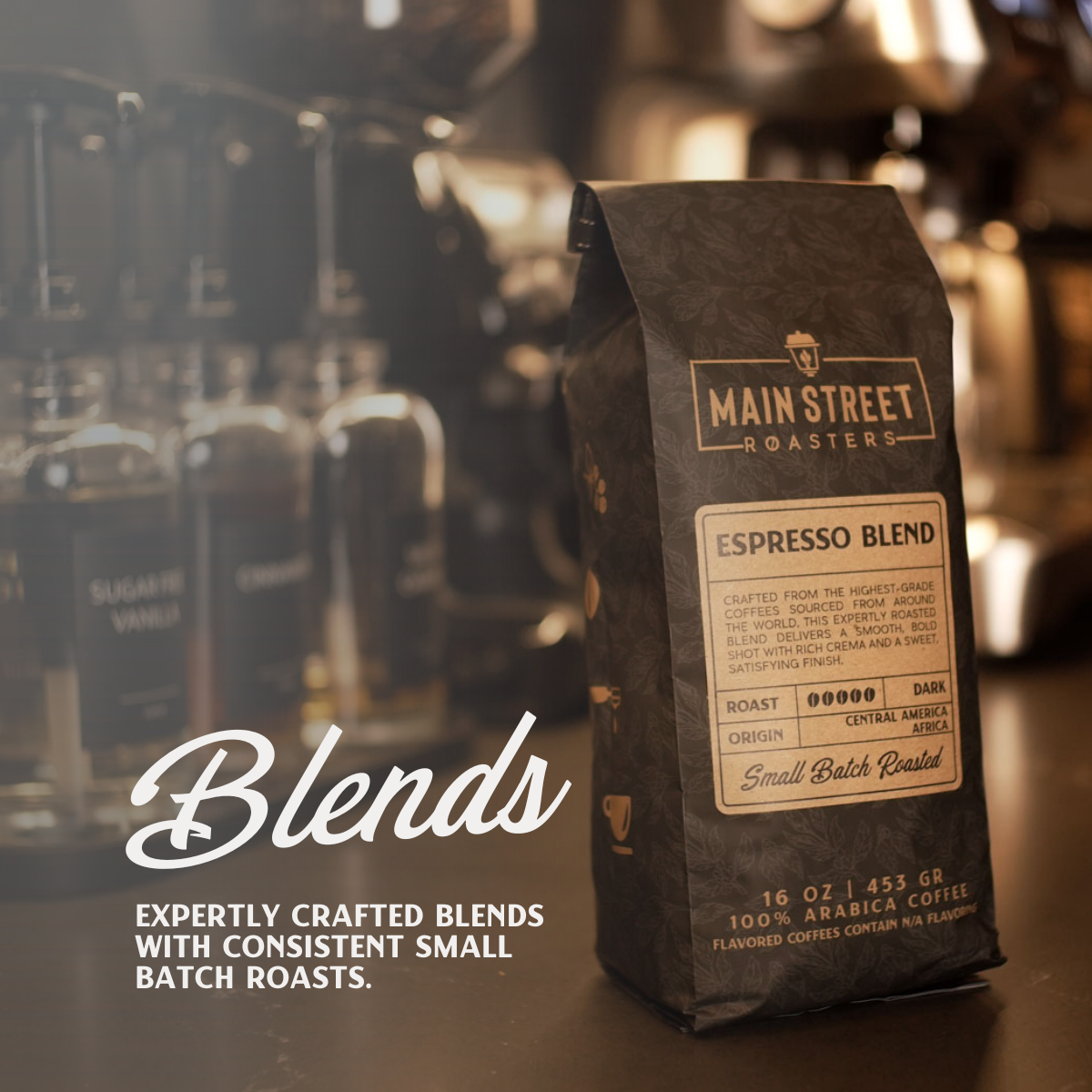 Main Street Roasters - Wholesale Coffee Beans - Espresso Blend1