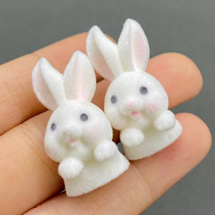 Cute Rabbit Stud Earrings - YK for wholesale by Mio Queena