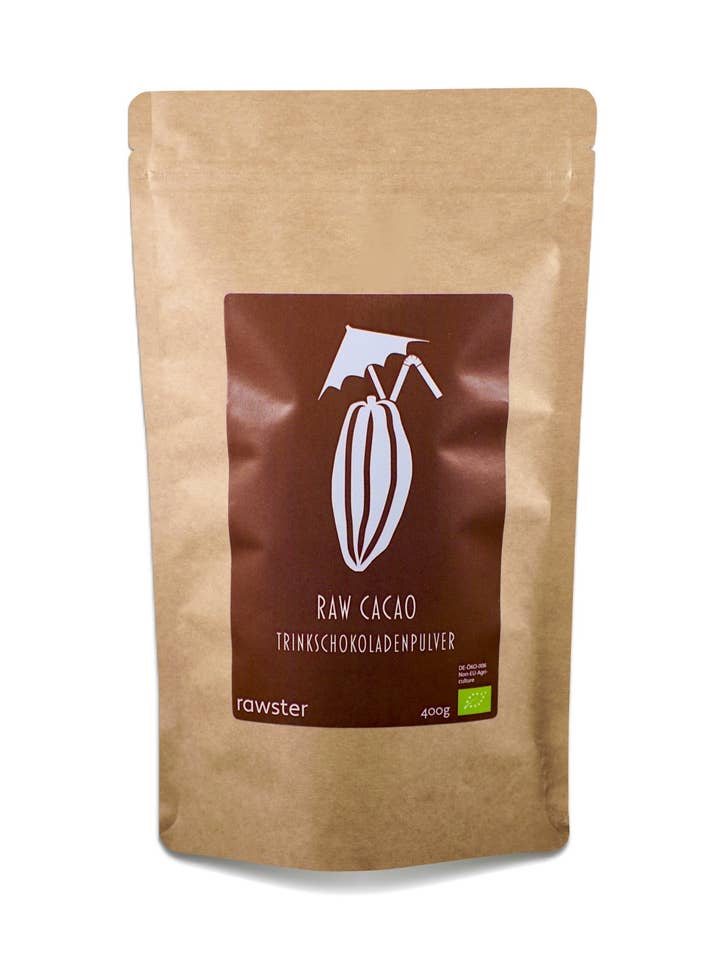 Chocolate a la taza orgánico 400g para venta al por mayor de Rawster