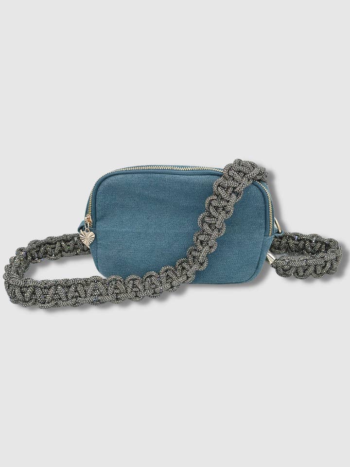 BIRDIE - BLUE/BLACK DIAMOND for wholesale by Fashion Statement