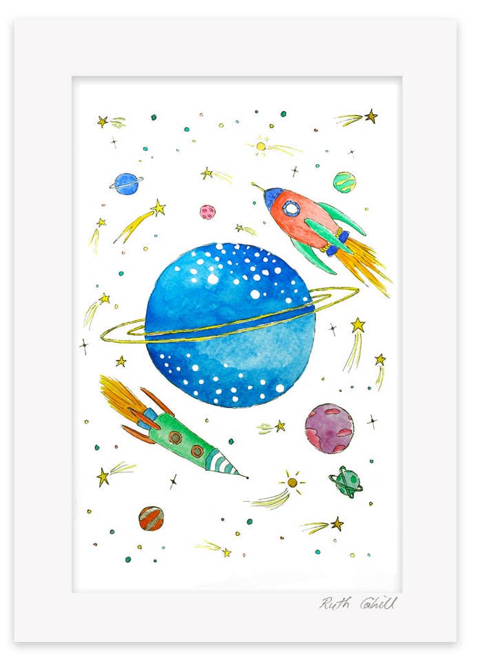 Planet Print for wholesale by Duck Blue®