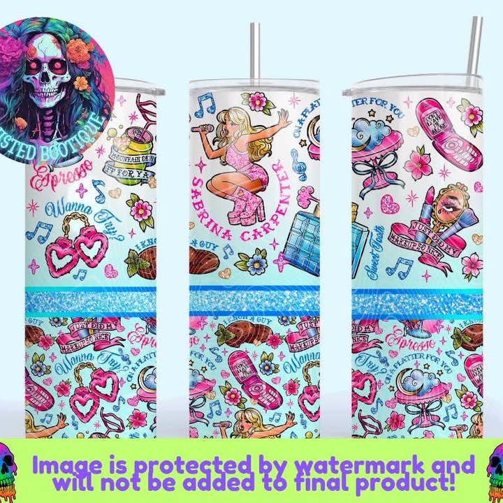 Sabrina C Tumbler for wholesale by Twisted Bootique