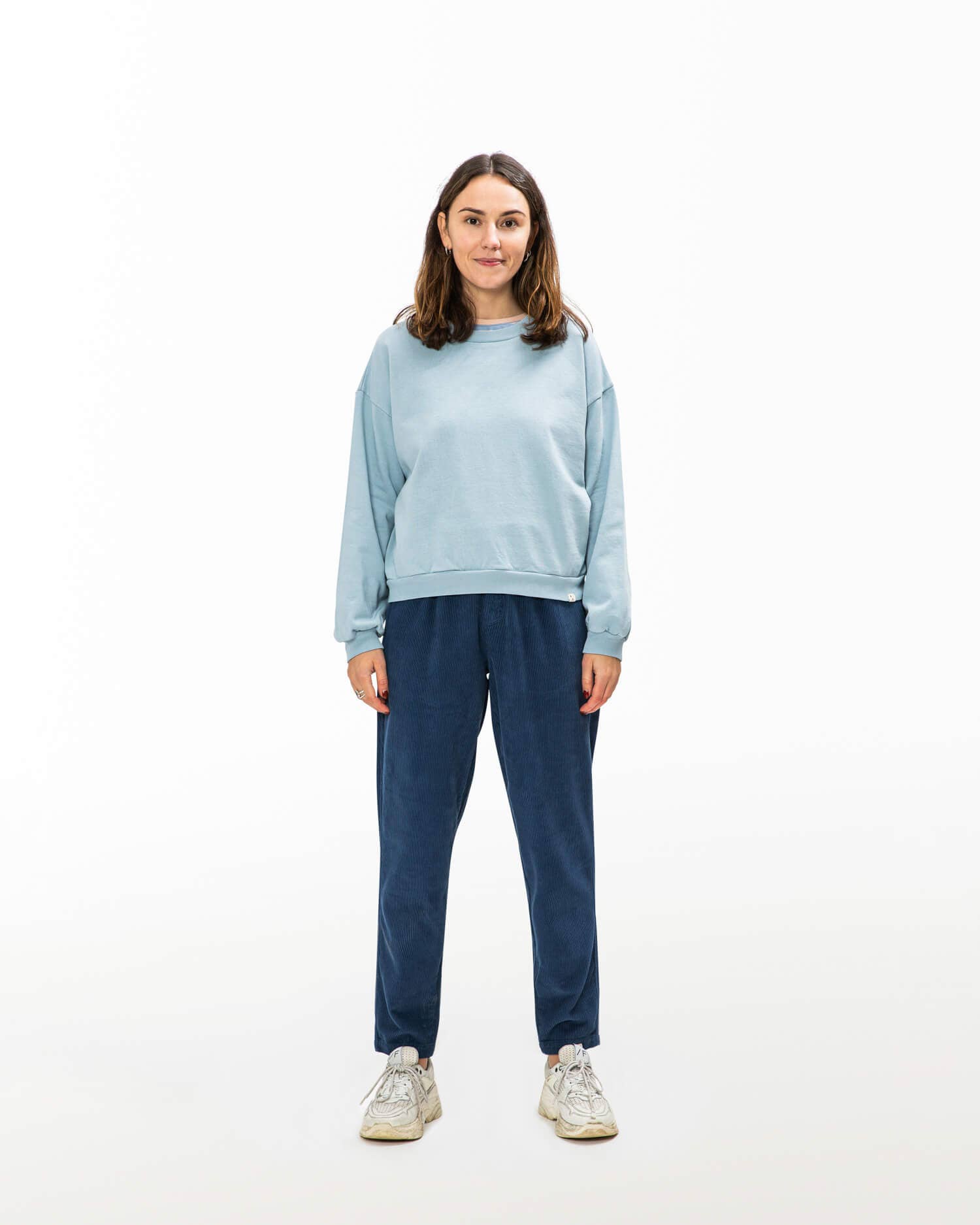 Matona - Vente Sweat-shirt – femme - Sweat léger bleu brouillard4