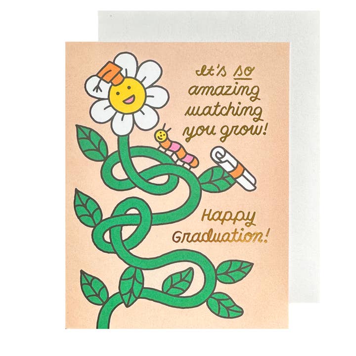 Watching You Grow Graduation Card for wholesale by The Social Type