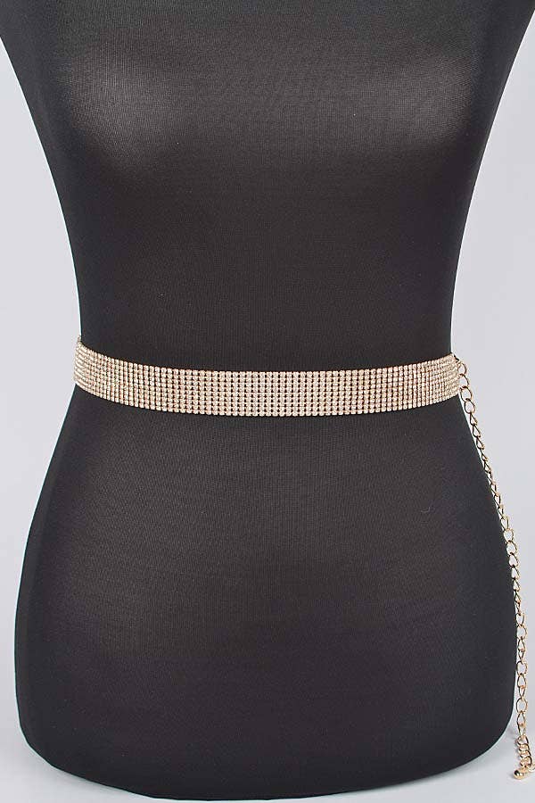 3AM BY H&D ACCESSORIES – Cinto - Mulher por atacado – Cinto de strass8