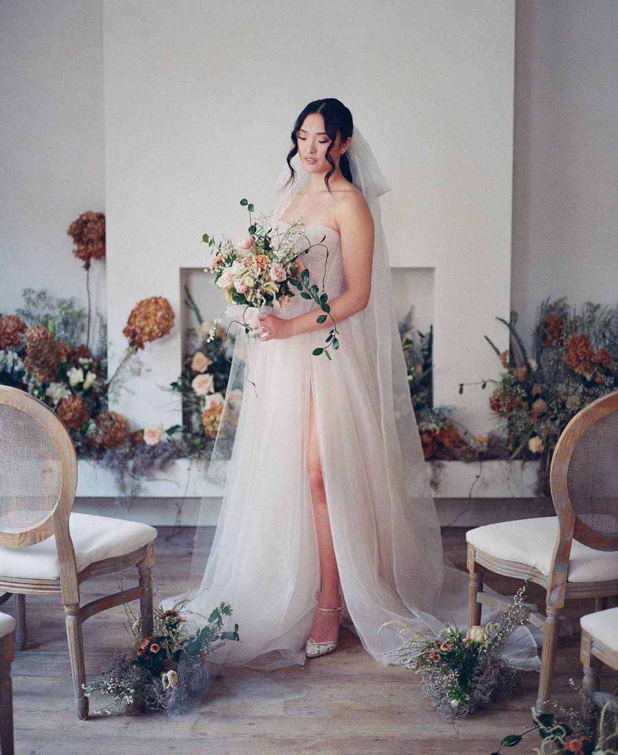 The Loved One – Véu - Mulher por atacado – Veu e laço Emma2