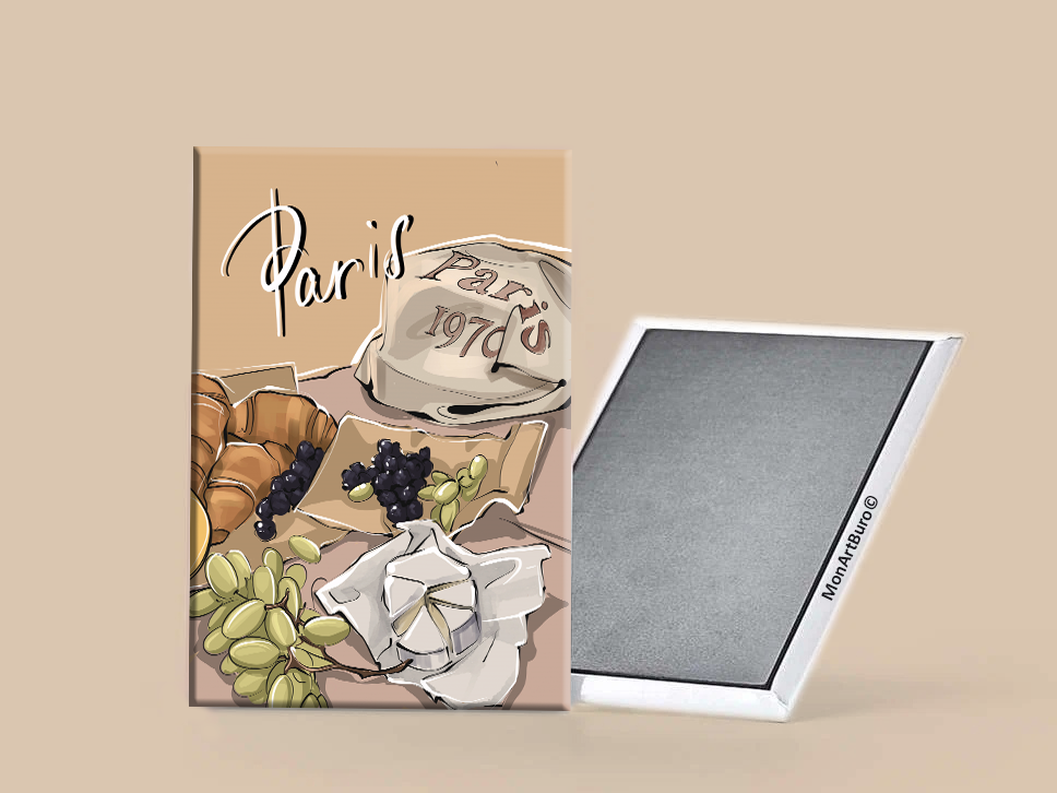 MonArtBuro – wholesale Magnet – Paris-themed fridge magnets1