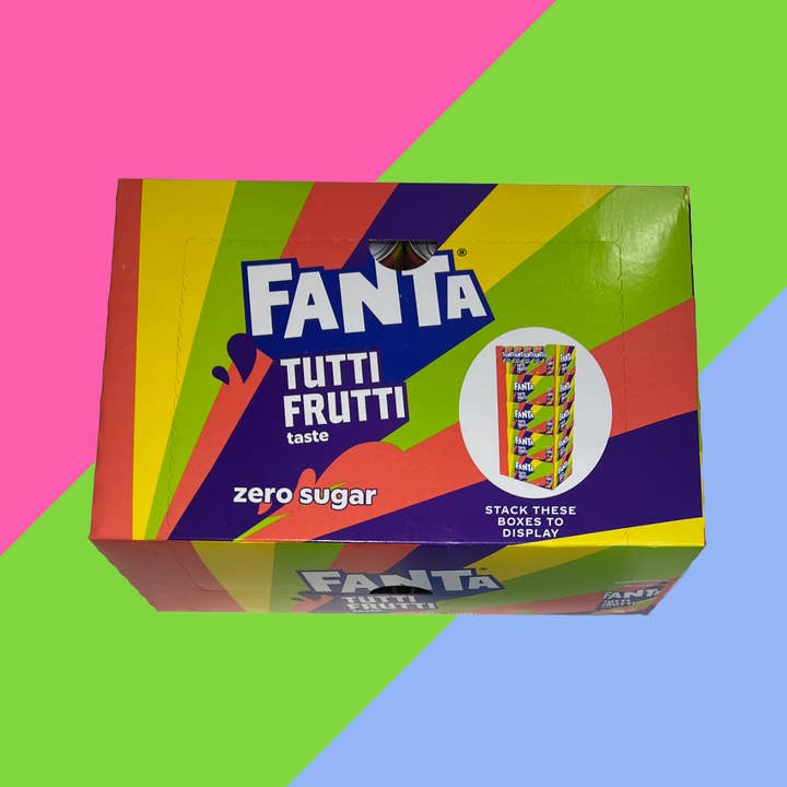 Gaffney's Sweets & Treats Wholesale - Wholesale Soda/Carbonated Drink - Fanta Tutti Frutti Zero 24x250ml