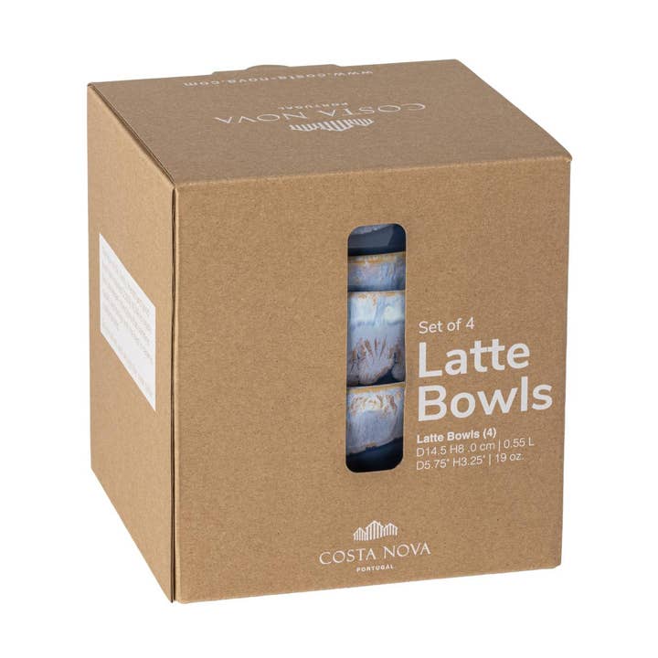 Grespresso DSS09 Set 4 Latte Bowls 15 for wholesale by Costa Nova