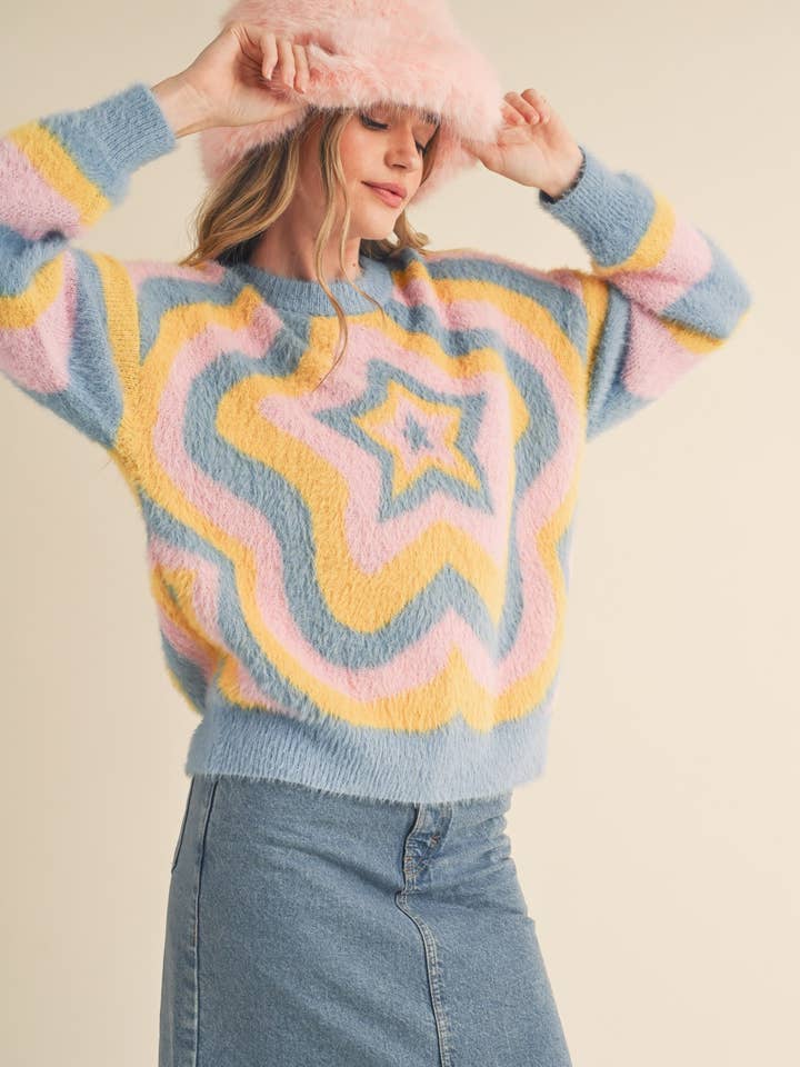 &MERCI - Wholesale Knit Sweater - Women's - SWEATER MSW104153