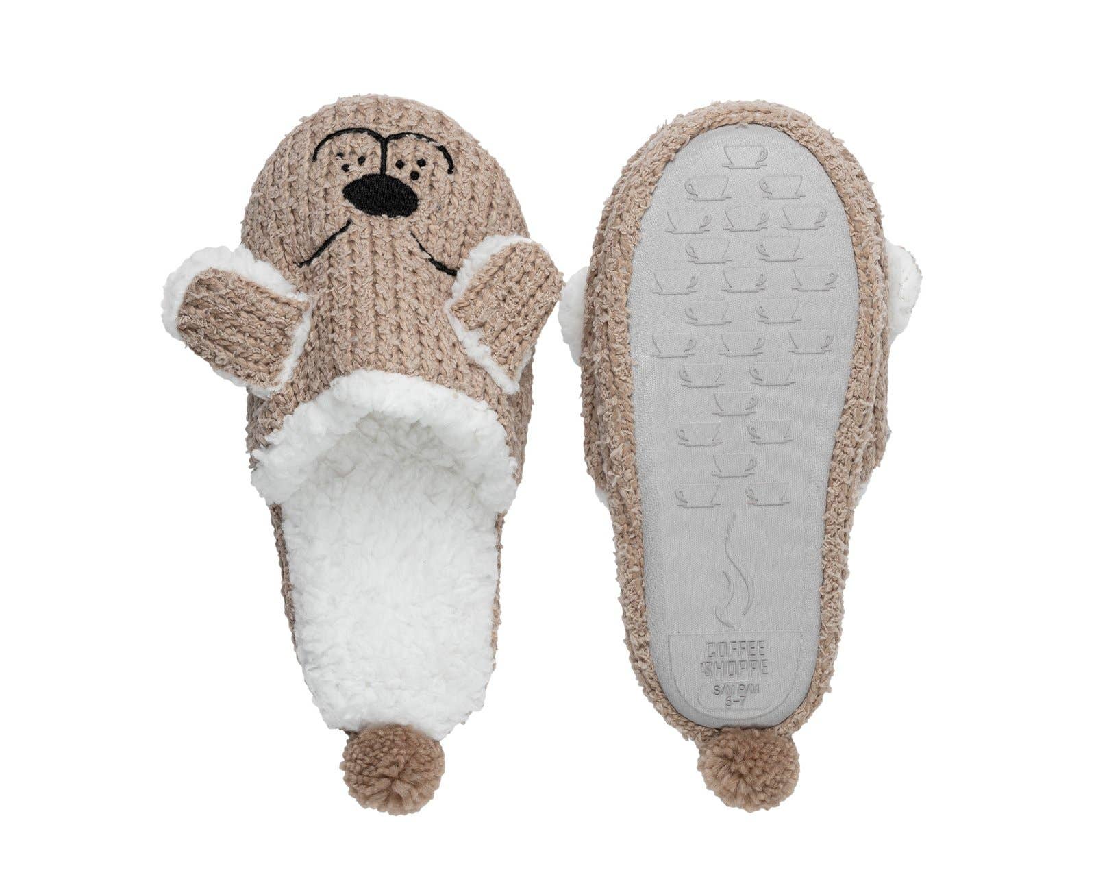 LATTELOVE - Wholesale Slippers - Women's - Hard Bottom Critter Slide Slipper3