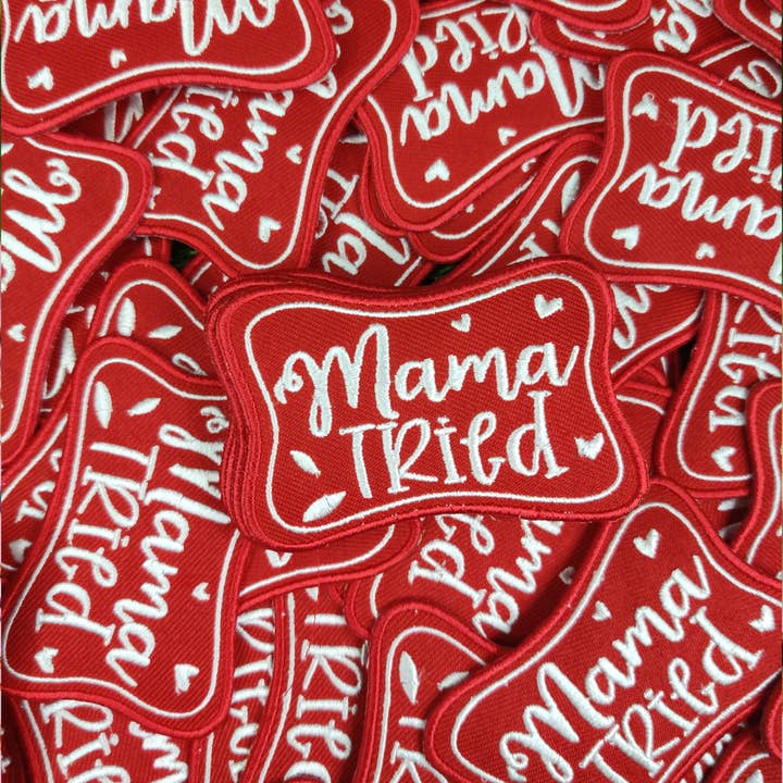 Patchgram - Wholesale Patch - Mama tried embroidered patch