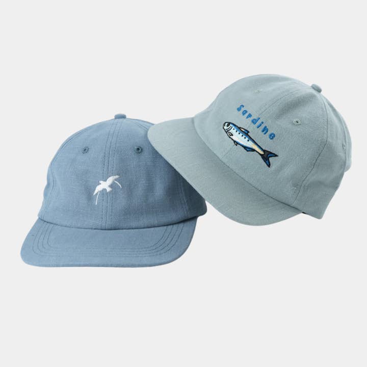 BIRD & HILL. - Wholesale Baseball Cap - Unisex - Cloud Blue Hemp Hat - Unisex - Bird & Hill.4