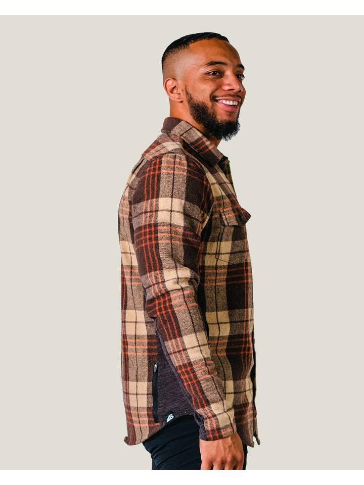 Belong Designs - Wholesale Button Down Shirt - Men's - Men's Deadline Tek Flannel (Restock Coming soon, 12/10)24