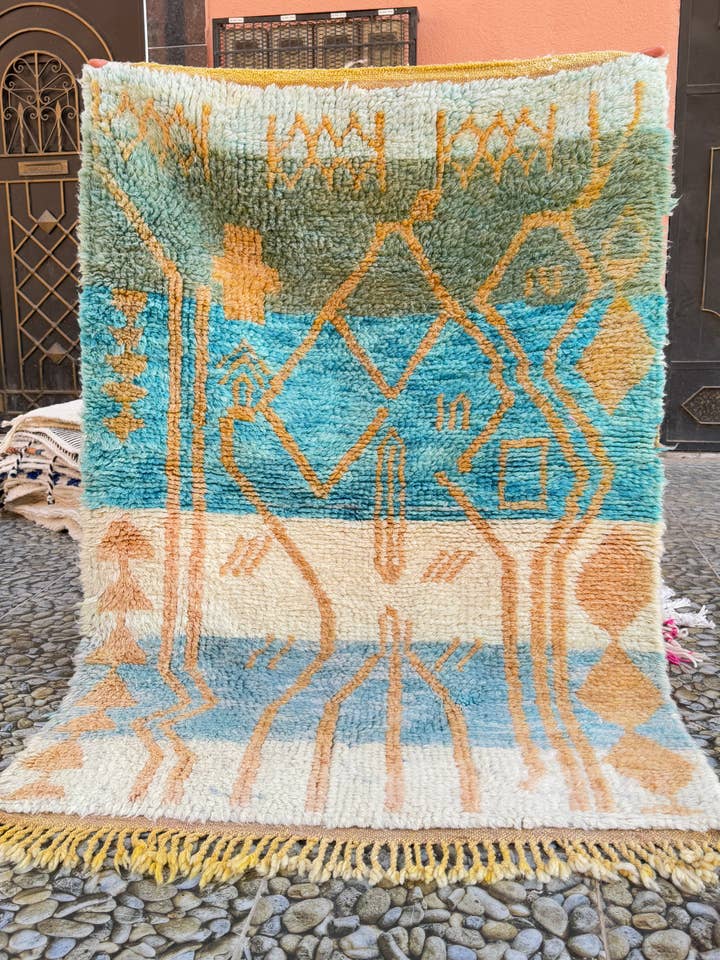 Berberteppich Beni Ouarain 153/107CM für den Großhandel von CASA Bohème