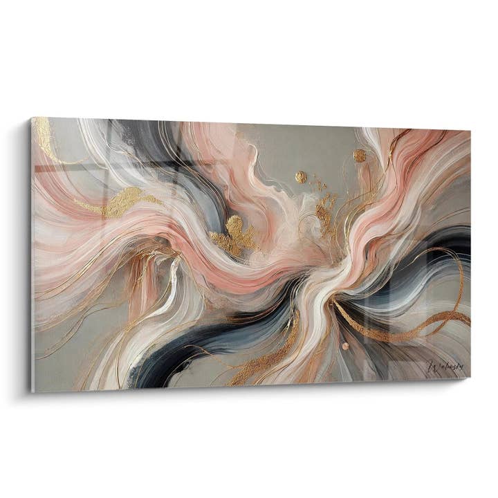 Silk Flows Table - Abstract Acrylic Edition for wholesale by Walensky