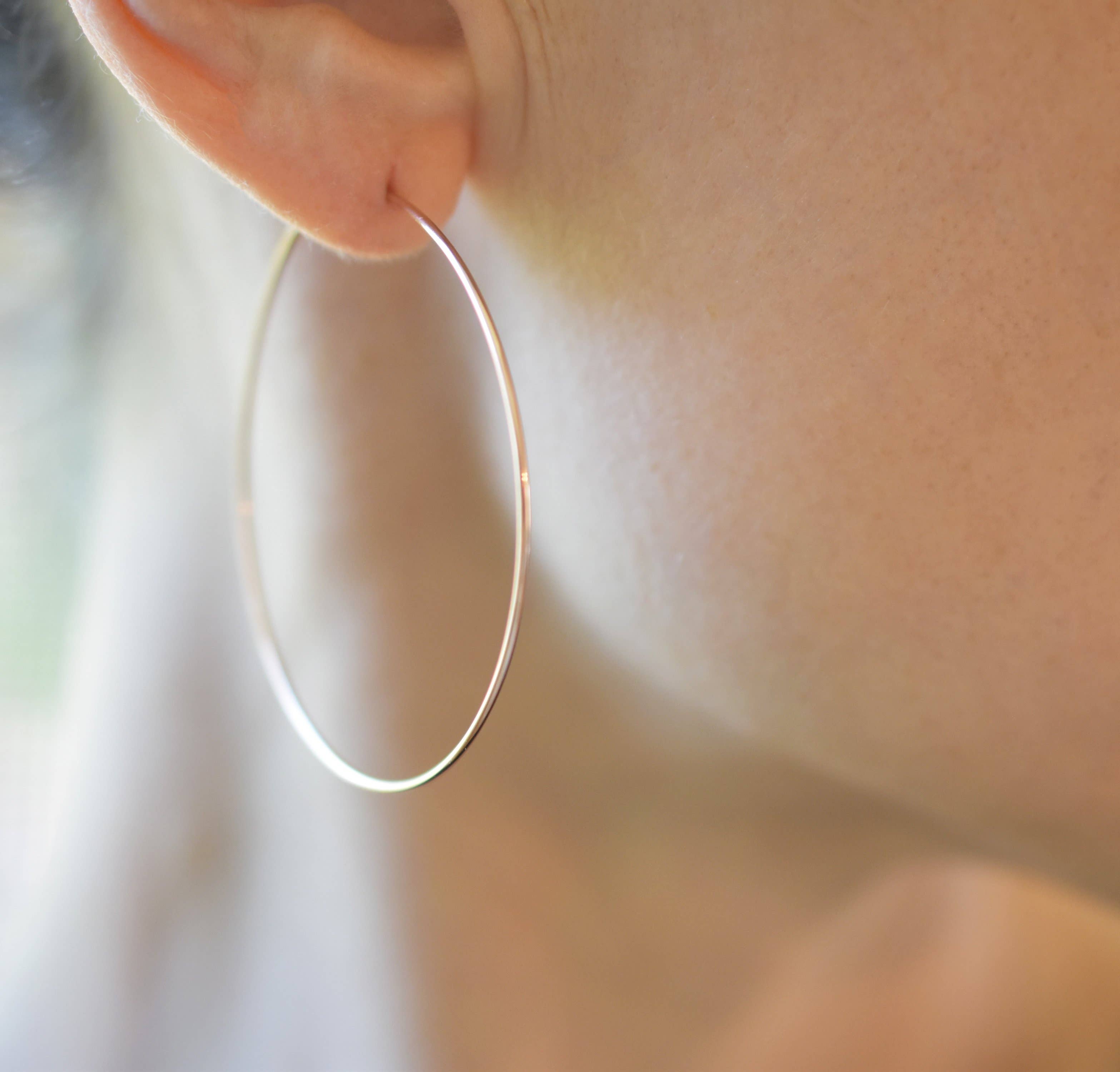 Loveable - Wholesale Hoop Earrings - Simple Hoop Earrings | Large4