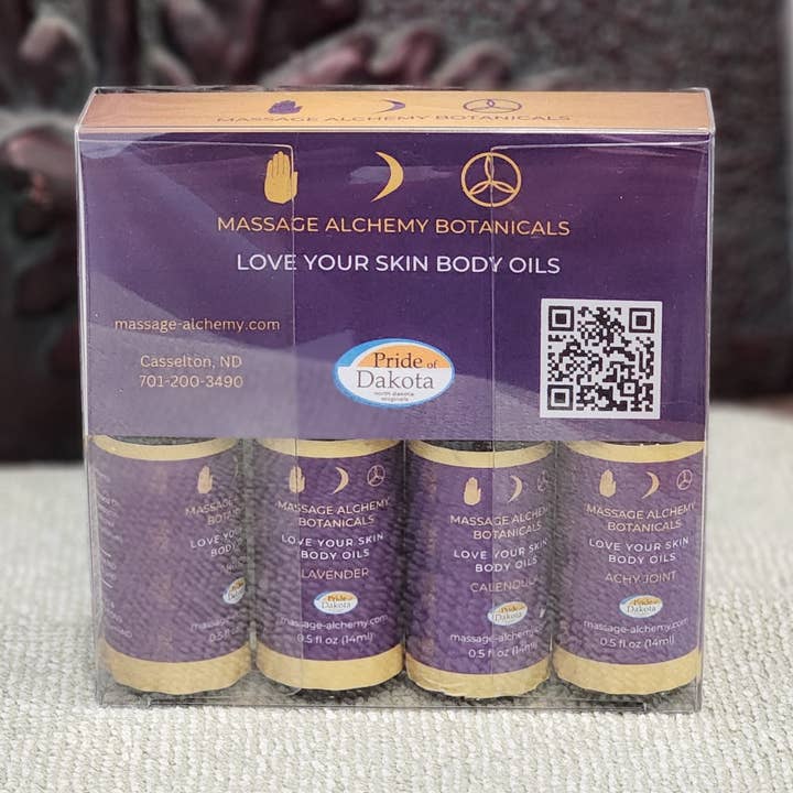 Time to Heal Collection Gift Box for wholesale by Massage Alchemy Botanicals
